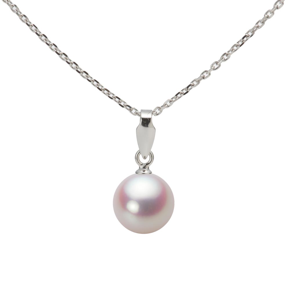 7.0mmアコヤ真珠ペンダント （ホワイトピンク・ロゼ）