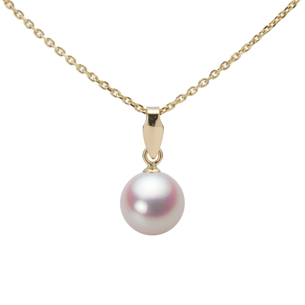 7.0mmアコヤ真珠ペンダント （ホワイトピンク・ロゼ）