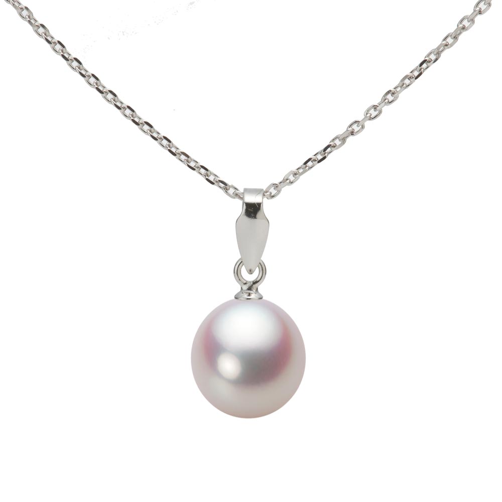 7.5mm アコヤ真珠ペンダント （ホワイトピンク・ロゼ）