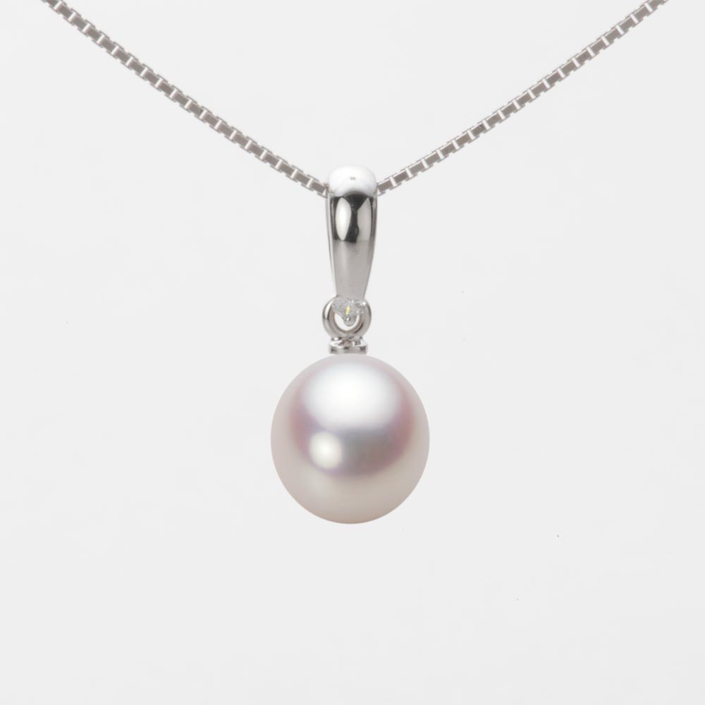 7.5mm アコヤ真珠ペンダント （ホワイトピンク・ロゼ）