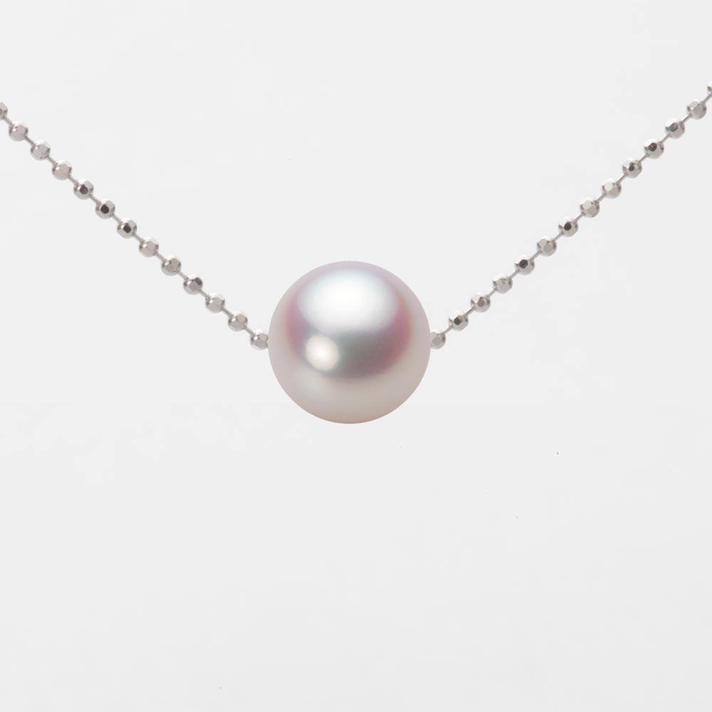 7.5mmアコヤ真珠ペンダント （ホワイトピンク・ロゼ）