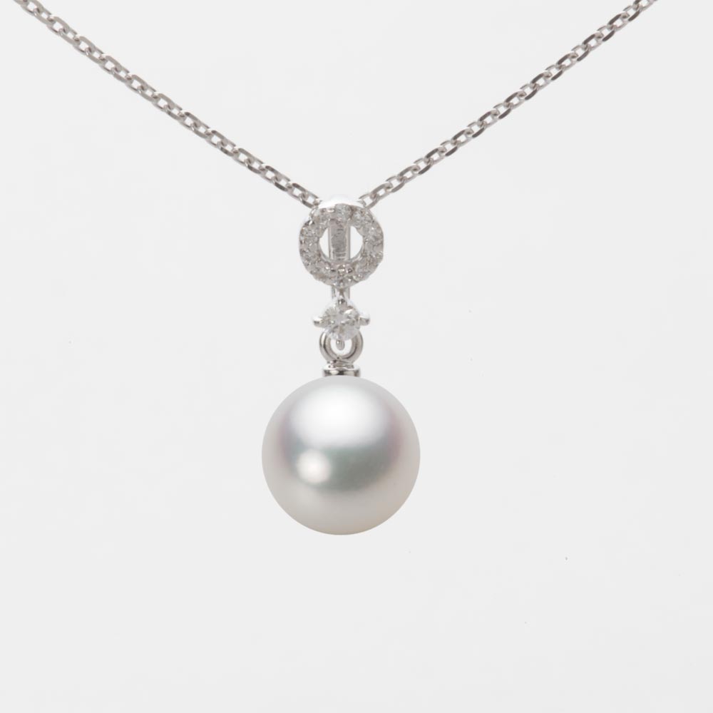 7.5mmアコヤ真珠ペンダント（ナチュラルホワイト）