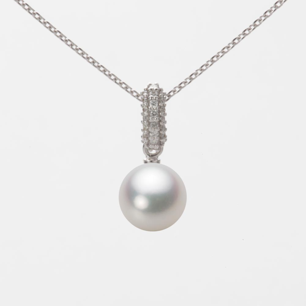 7.5mmアコヤ真珠ペンダント（ナチュラルホワイト）