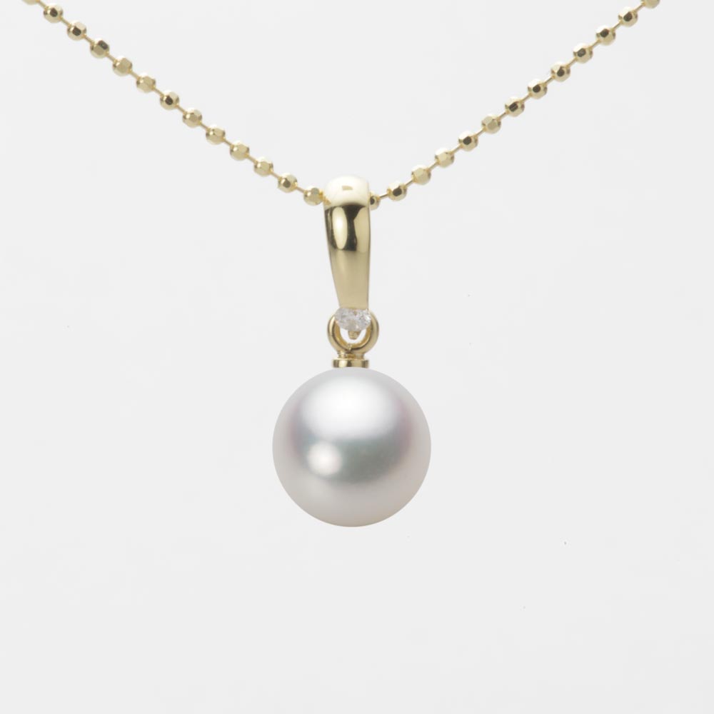 7.5mmアコヤ真珠ペンダント（ナチュラルホワイト）