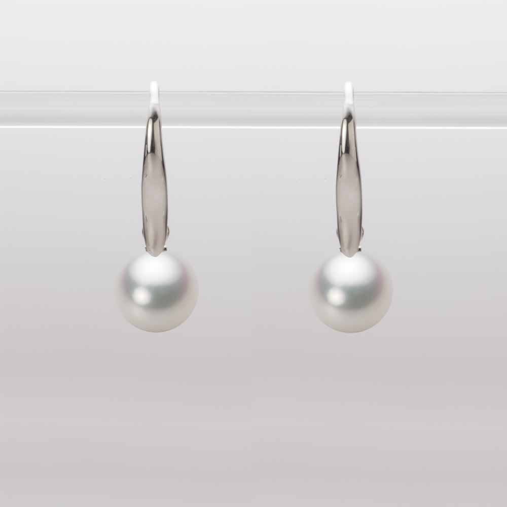 7.5mmアコヤ真珠ピアス（ナチュラルホワイト）