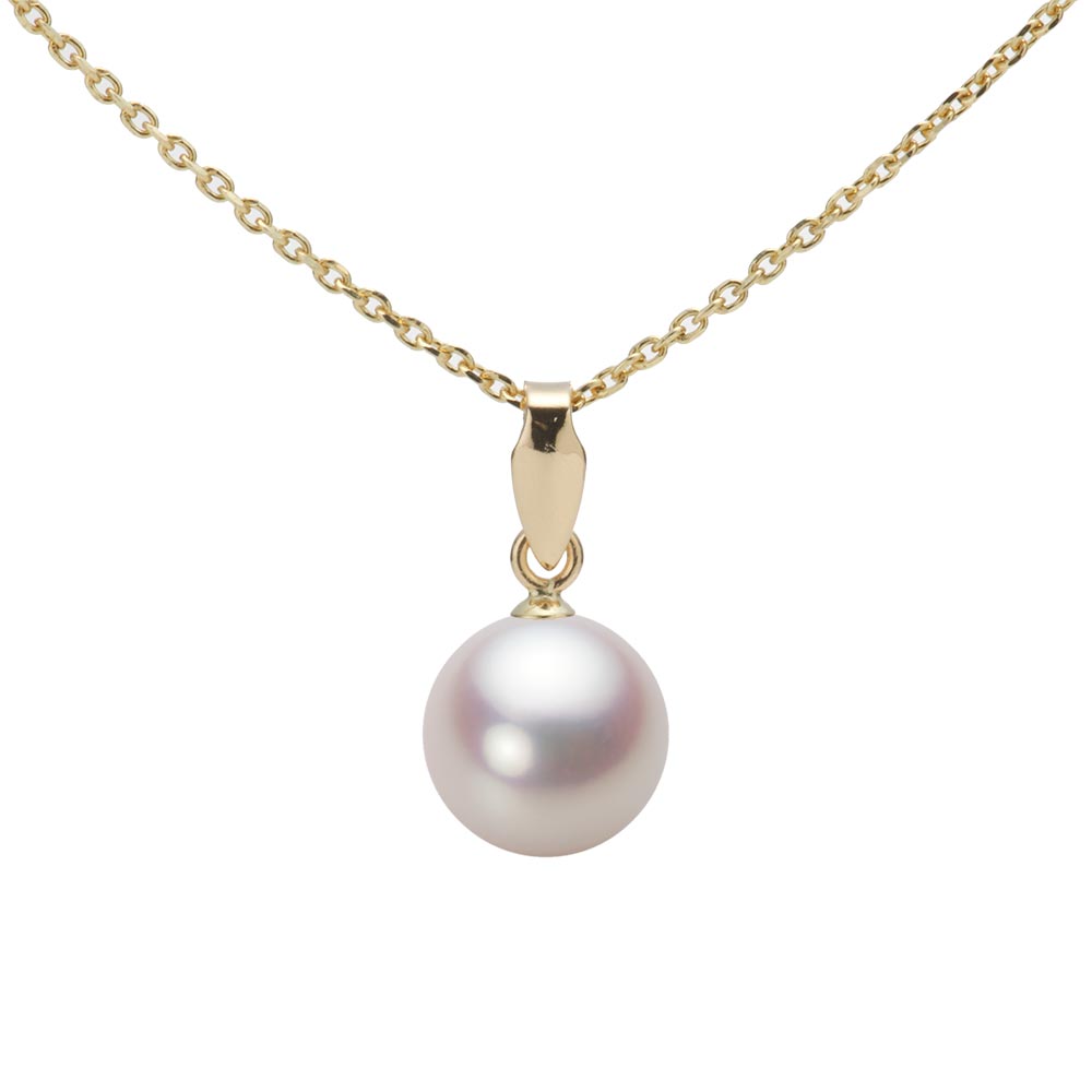 7.5mmアコヤ真珠ペンダント （ホワイトピンク・ロゼ）