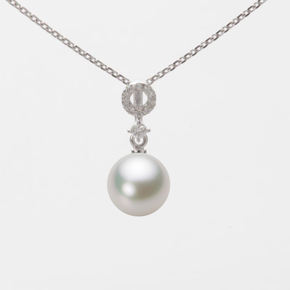 7.5mmアコヤ真珠ペンダント（ナチュラルホワイト）