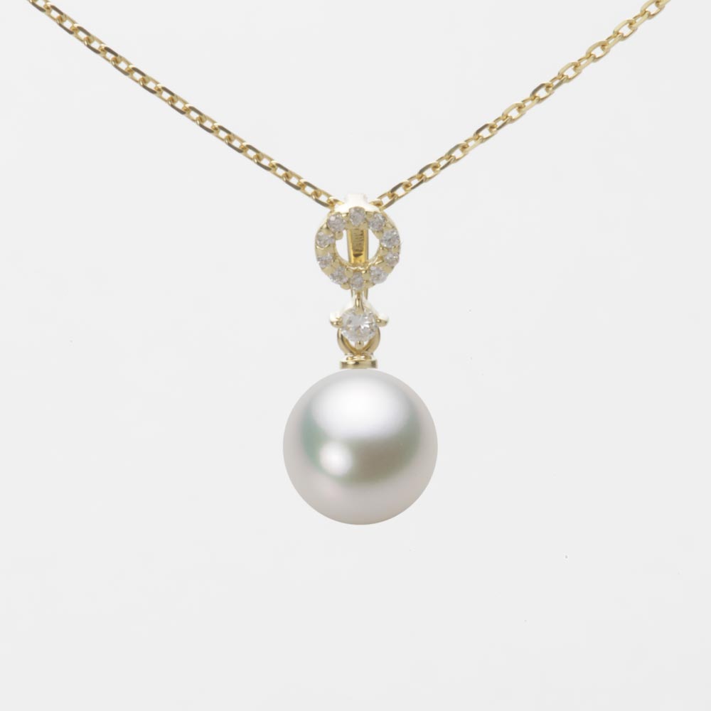 7.5mmアコヤ真珠ペンダント（ナチュラルホワイト）