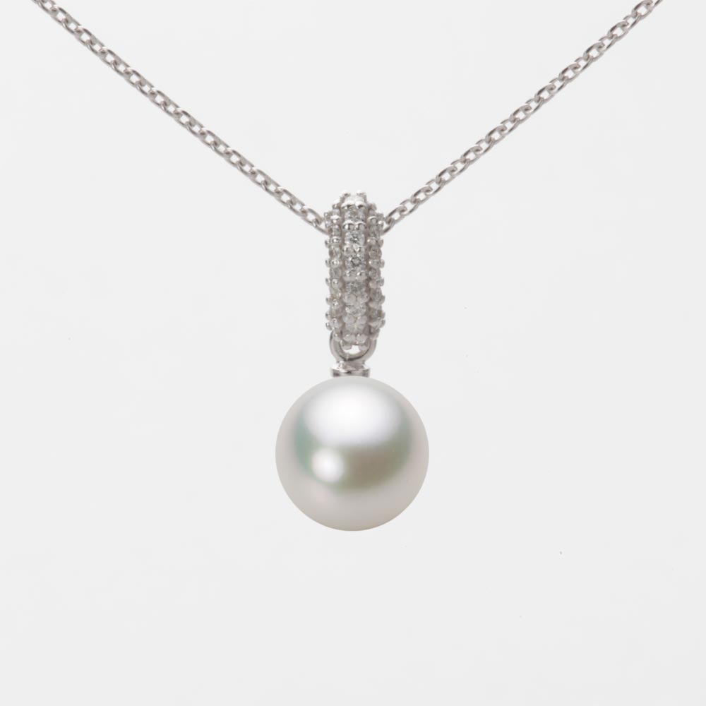 7.5mmアコヤ真珠ペンダント（ナチュラルホワイト）