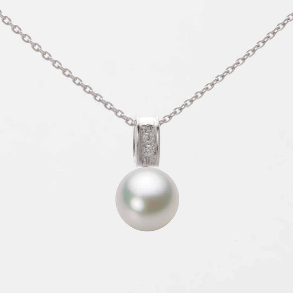 7.5mmアコヤ真珠ペンダント（ナチュラルホワイト）