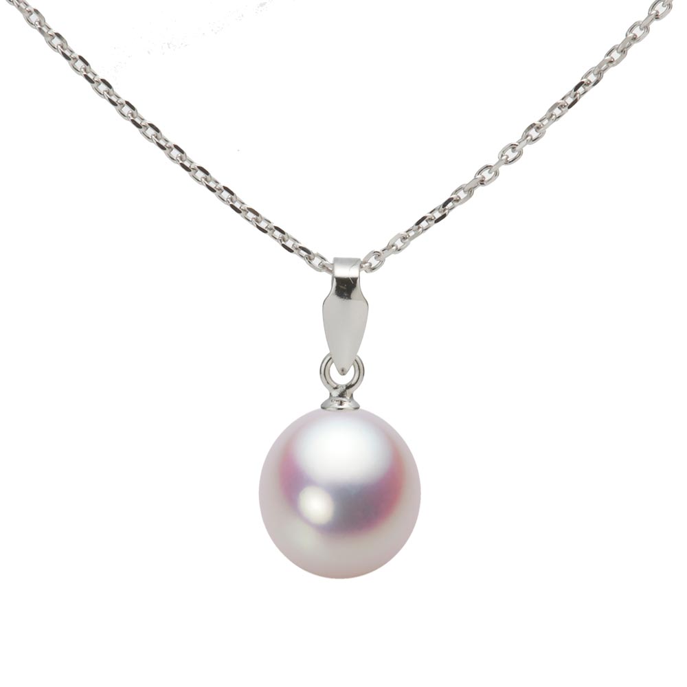 8.0mm アコヤ真珠ペンダント （ホワイトピンク・ロゼ）