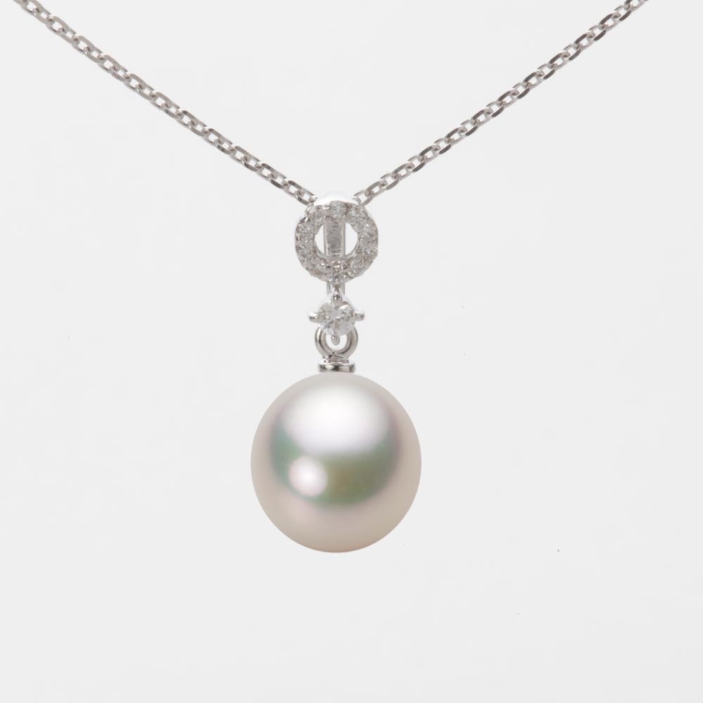 8.0mm アコヤ真珠ペンダント （シャンパンホワイト）