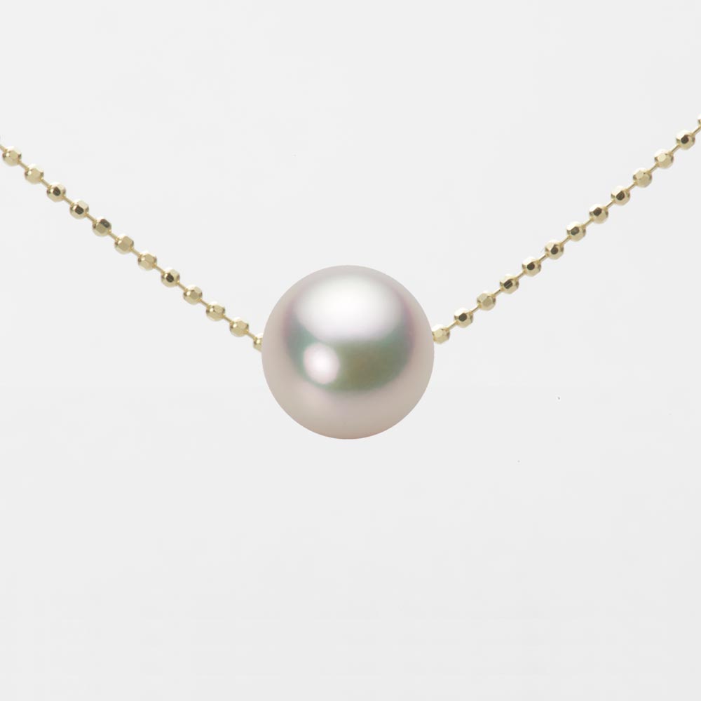 8.0mmアコヤ真珠ペンダント （シャンパンホワイト）