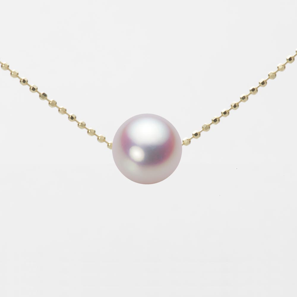 8.0mmアコヤ真珠ペンダント （ホワイトピンク・ロゼ）