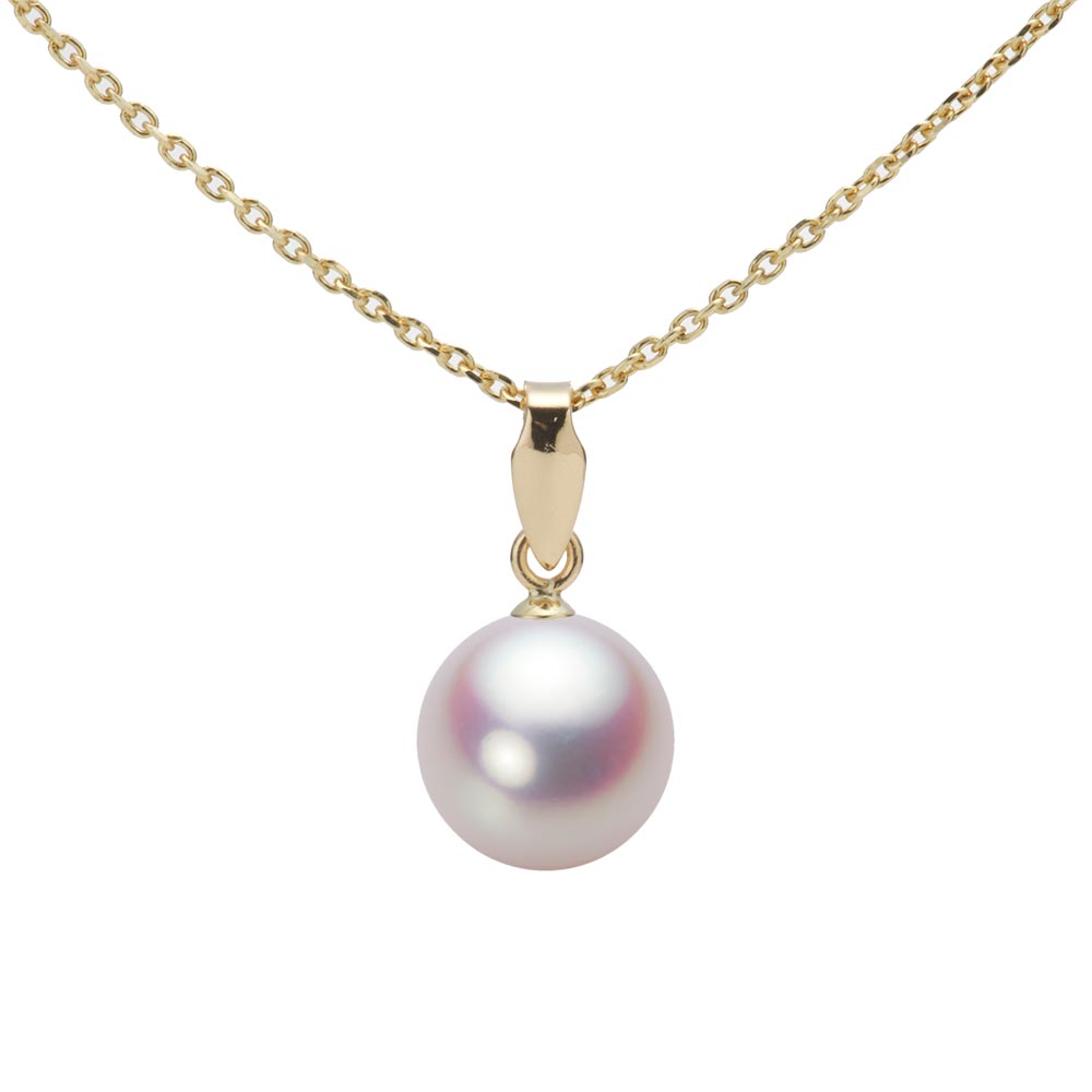 8.0mmアコヤ真珠ペンダント （ホワイトピンク・ロゼ）