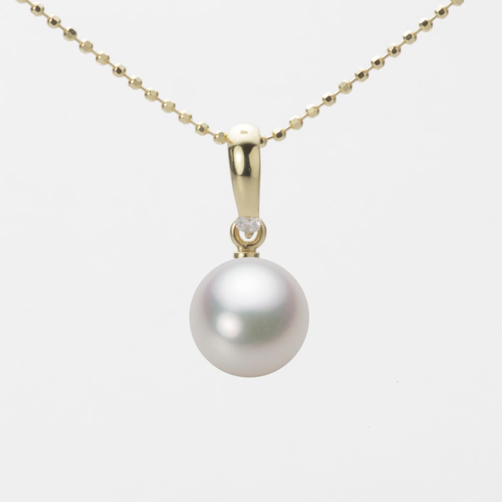 8.0mmアコヤ真珠ペンダント（ナチュラルホワイト）