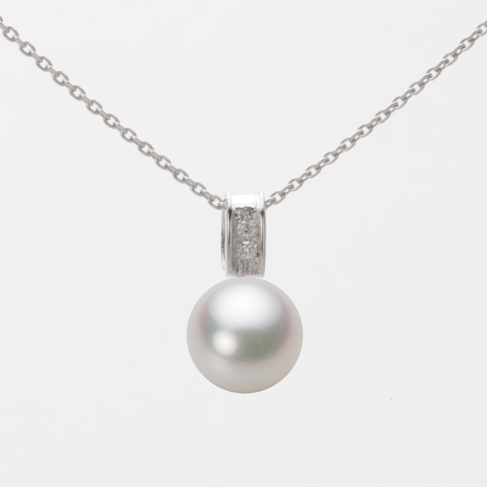 8.0mmアコヤ真珠ペンダント（ナチュラルホワイト）