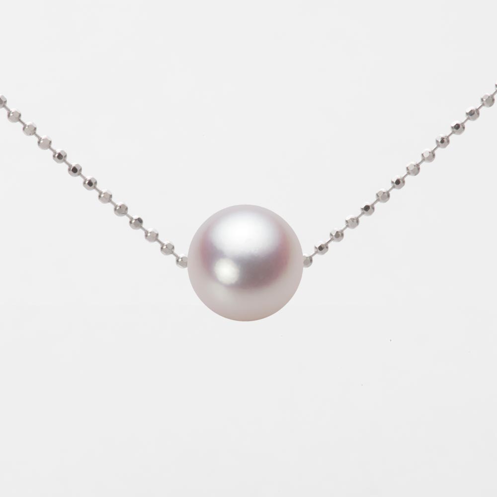 8.0mmアコヤ真珠ペンダント （ホワイトピンク・ロゼ）