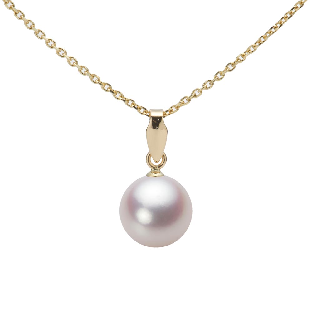 8.0mmアコヤ真珠ペンダント （ホワイトピンク・ロゼ）