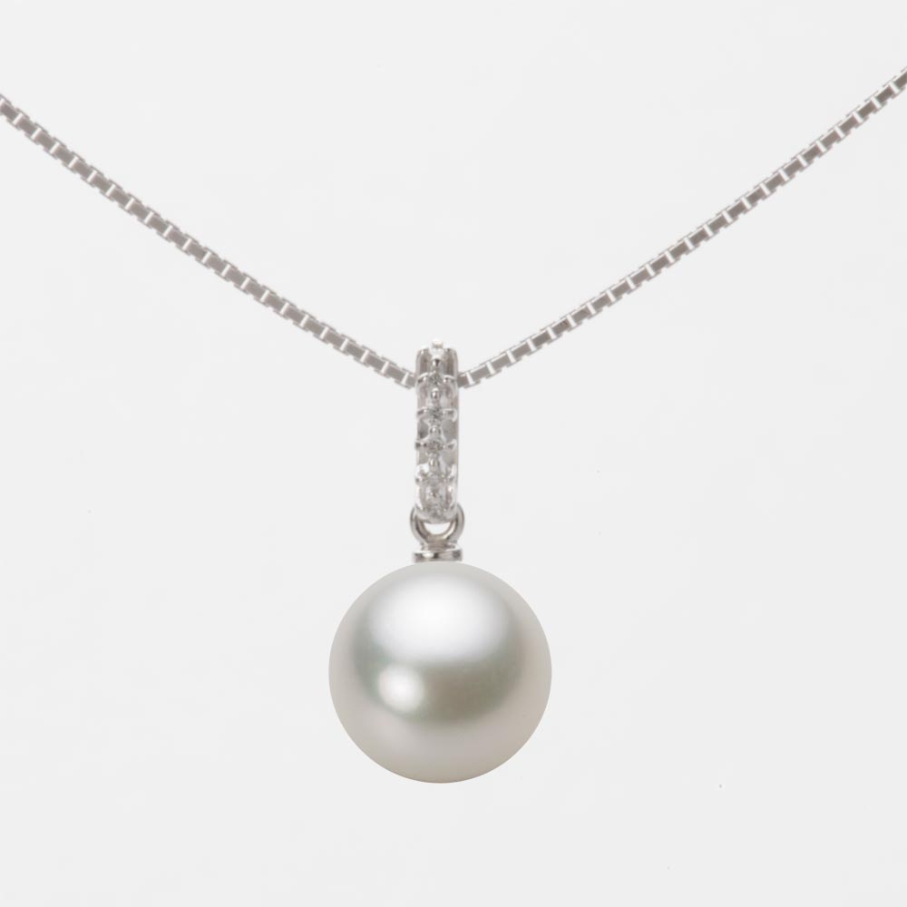 8.0mmアコヤ真珠ペンダント（ナチュラルホワイト）