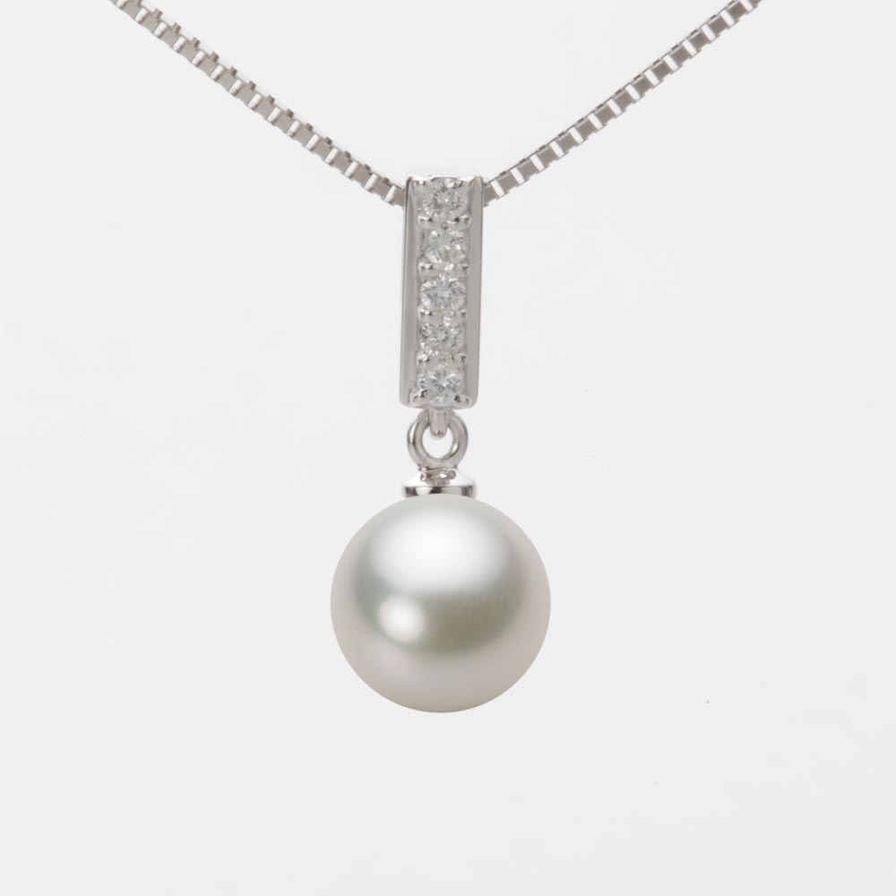 8.0mmアコヤ真珠ペンダント（ナチュラルホワイト）