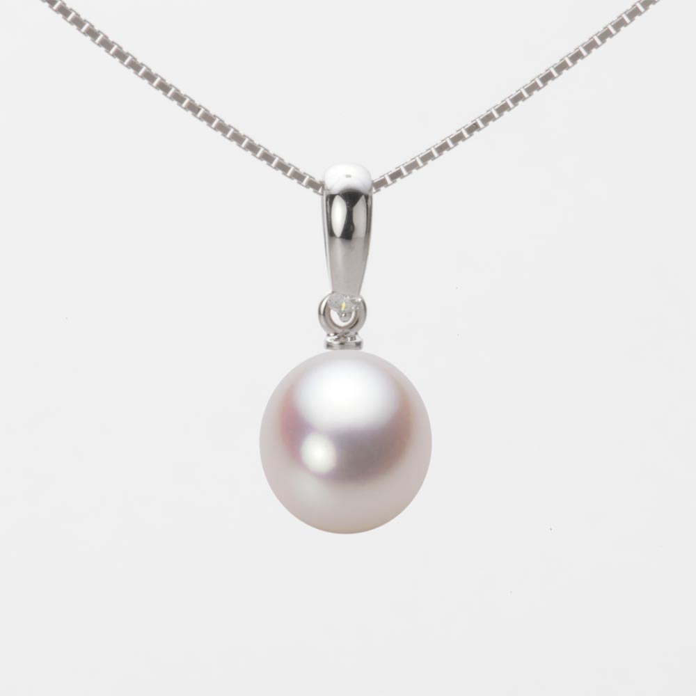 8.5mm アコヤ真珠ペンダント （ホワイトピンク・ロゼ）