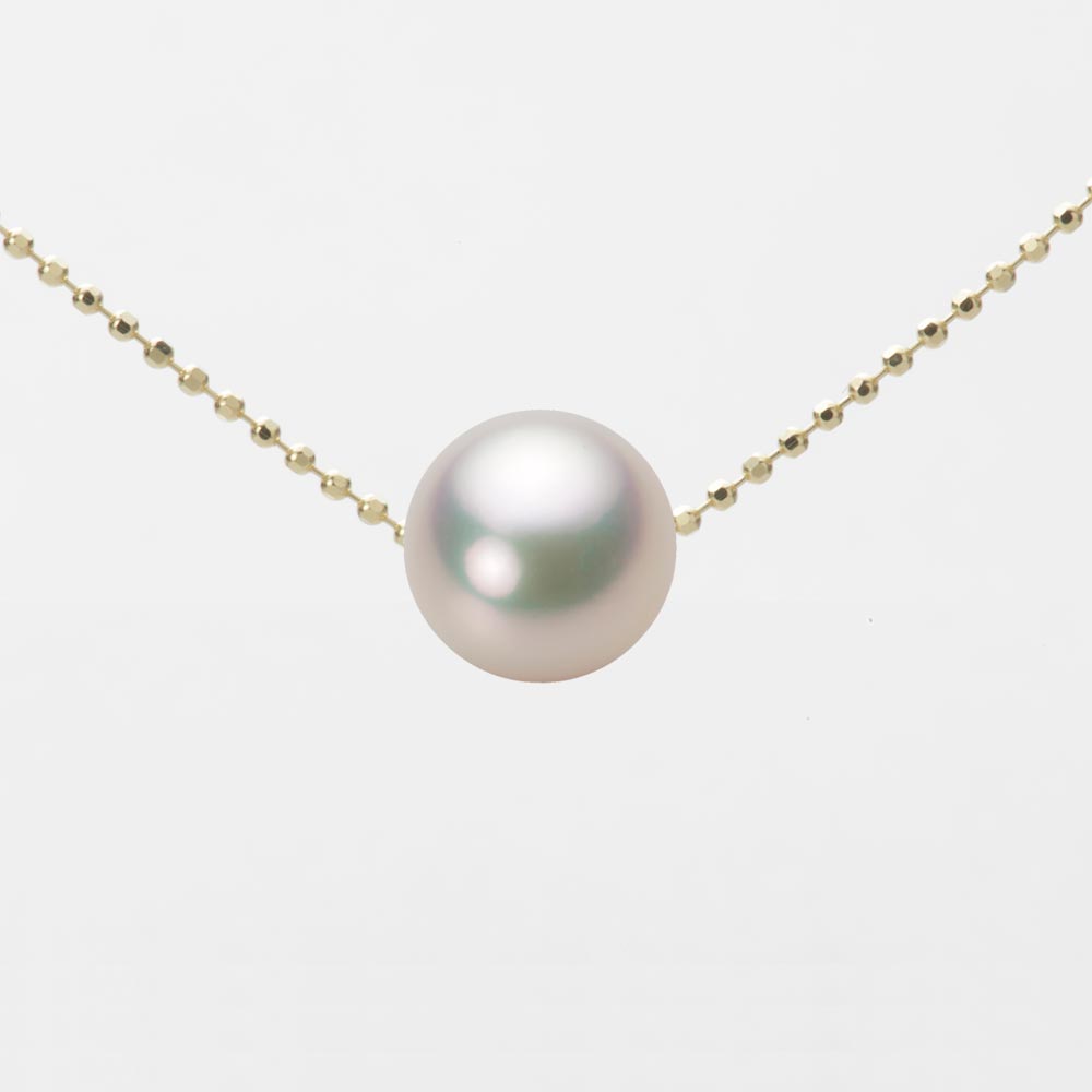 8.5mmアコヤ真珠ペンダント （シャンパンホワイト）