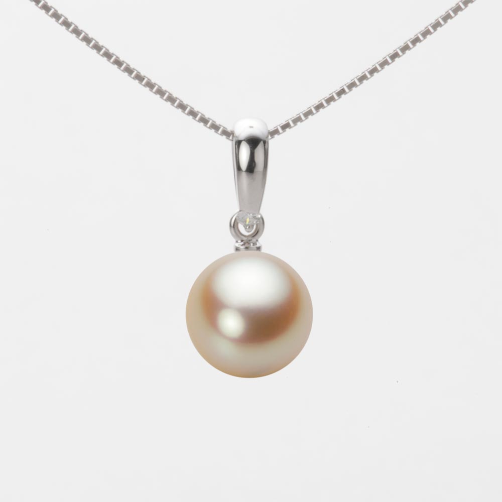 8.5mmアコヤ真珠ペンダント（ナチュラルゴールド）
