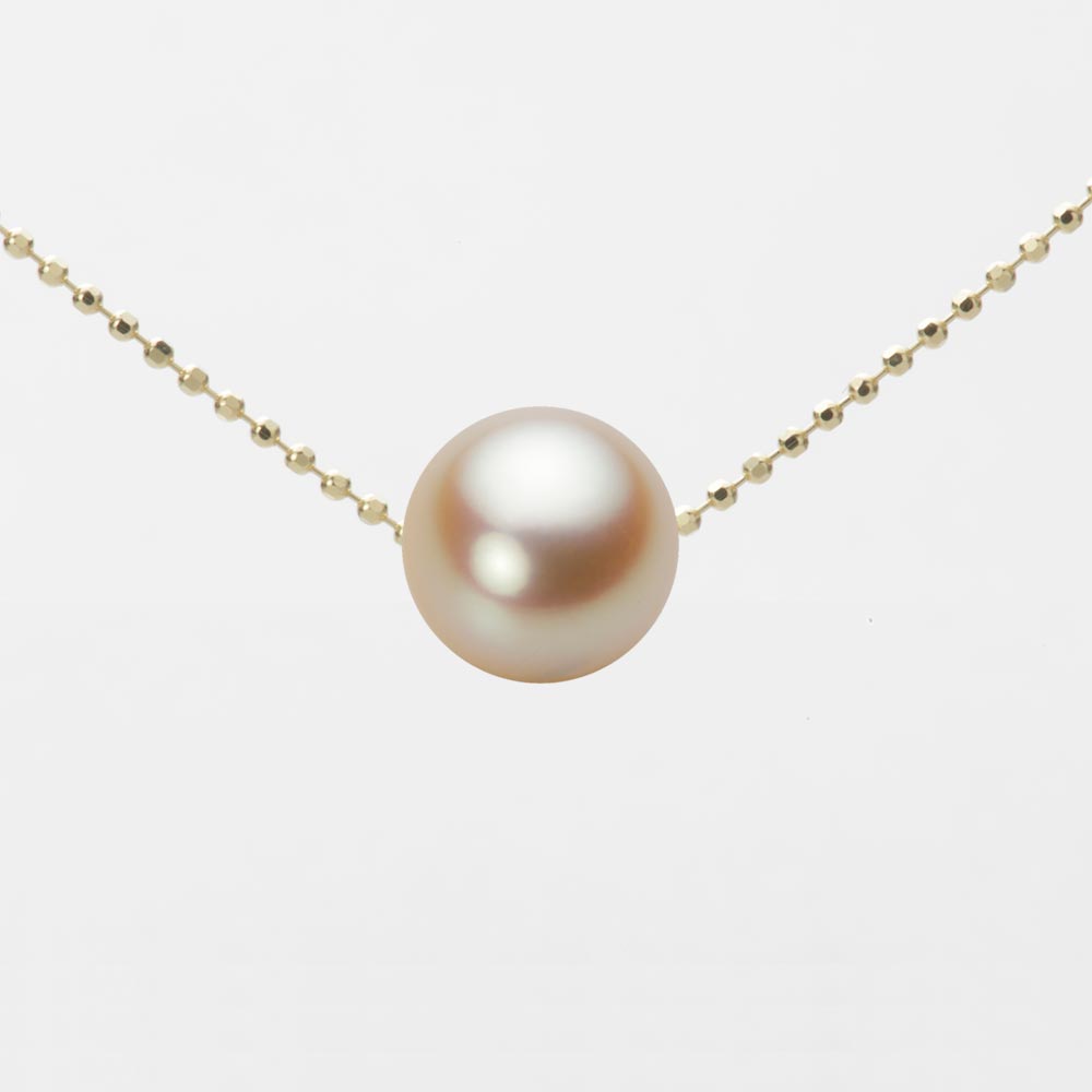 8.5mmアコヤ真珠ペンダント （ナチュラルゴールド）