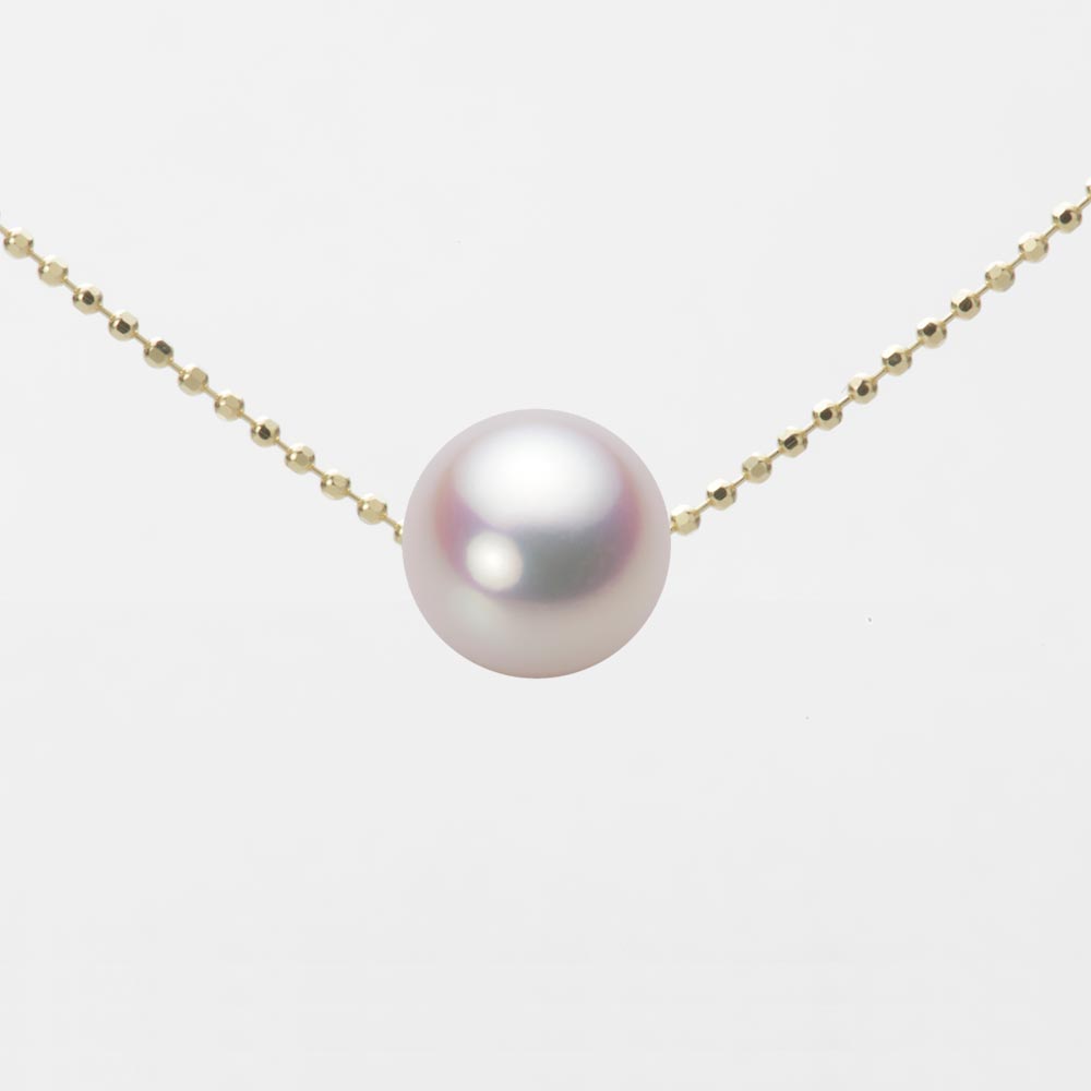 8.5mmアコヤ真珠ペンダント （ホワイトピンク・ロゼ）