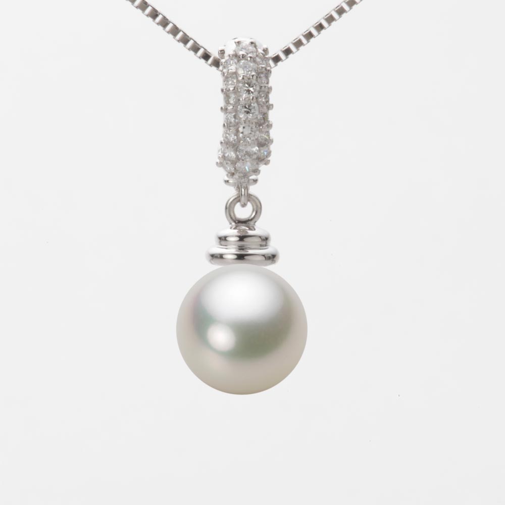 8.5mmアコヤ真珠ペンダント（ナチュラルホワイト）