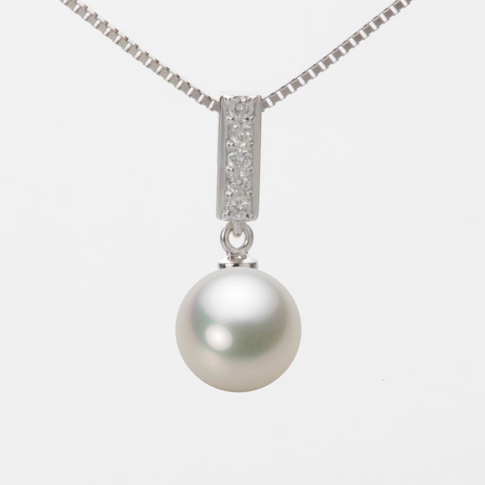 8.5mmアコヤ真珠ペンダント（ナチュラルホワイト）