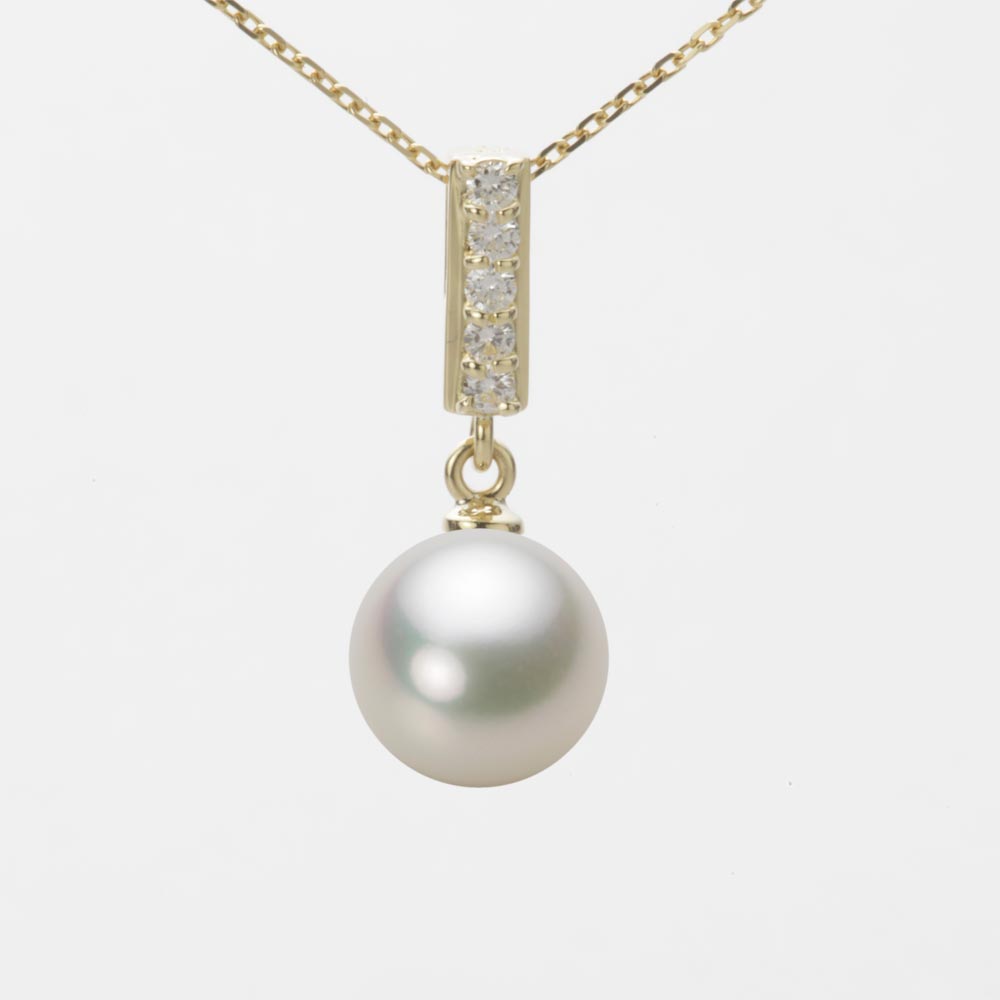 8.5mmアコヤ真珠ペンダント（ナチュラルホワイト）