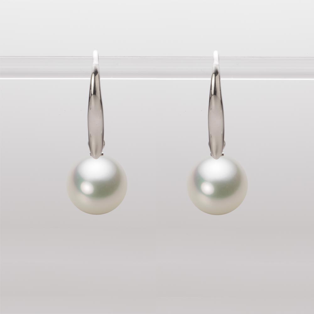 8.5mmアコヤ真珠ピアス（ナチュラルホワイト）