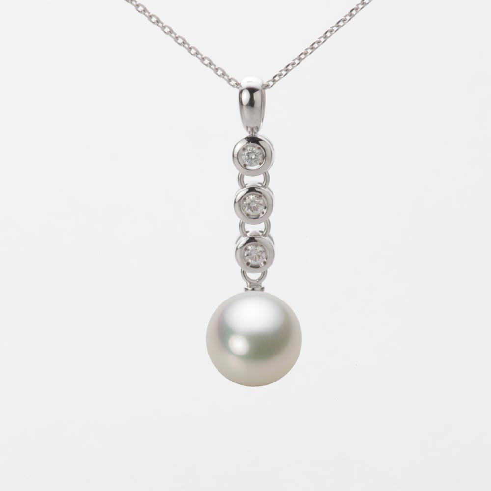 8.5mmアコヤ真珠ペンダント（ナチュラルホワイト）