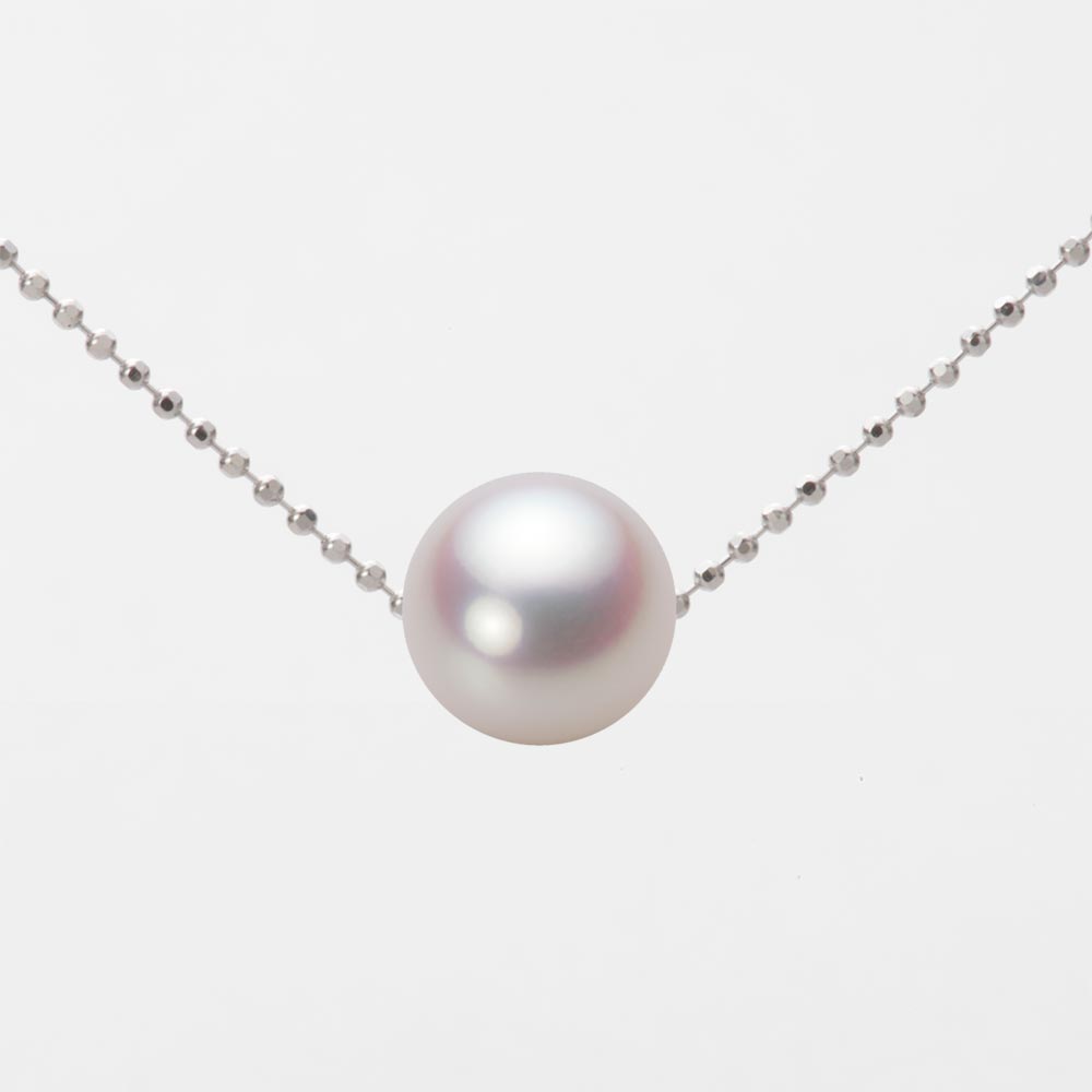 8.5mmアコヤ真珠ペンダント （ホワイトピンク・ロゼ）
