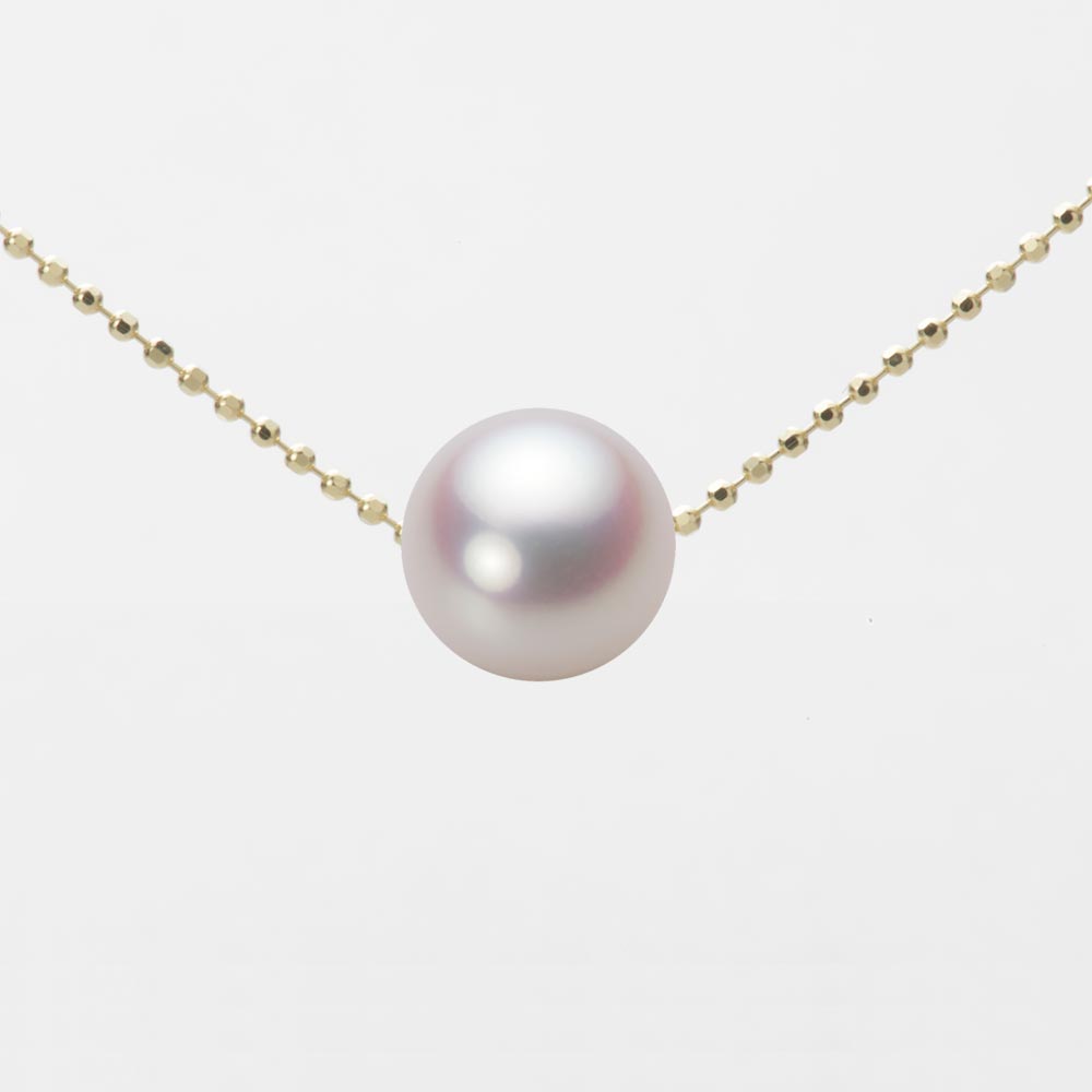 8.5mmアコヤ真珠ペンダント （ホワイトピンク・ロゼ）