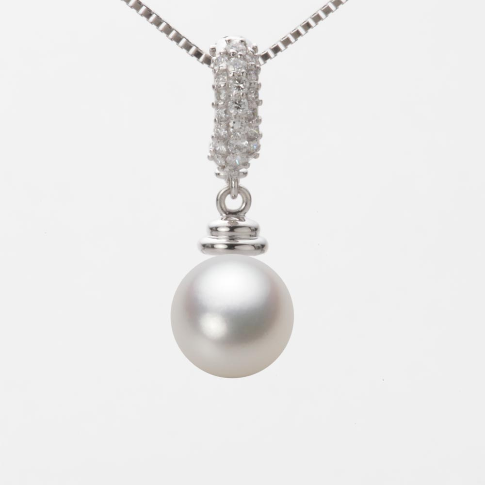 8.5mmアコヤ真珠ペンダント（ナチュラルホワイト）