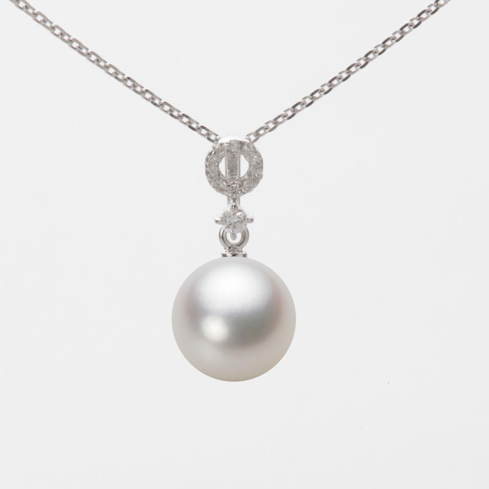8.5mmアコヤ真珠ペンダント（ナチュラルホワイト）