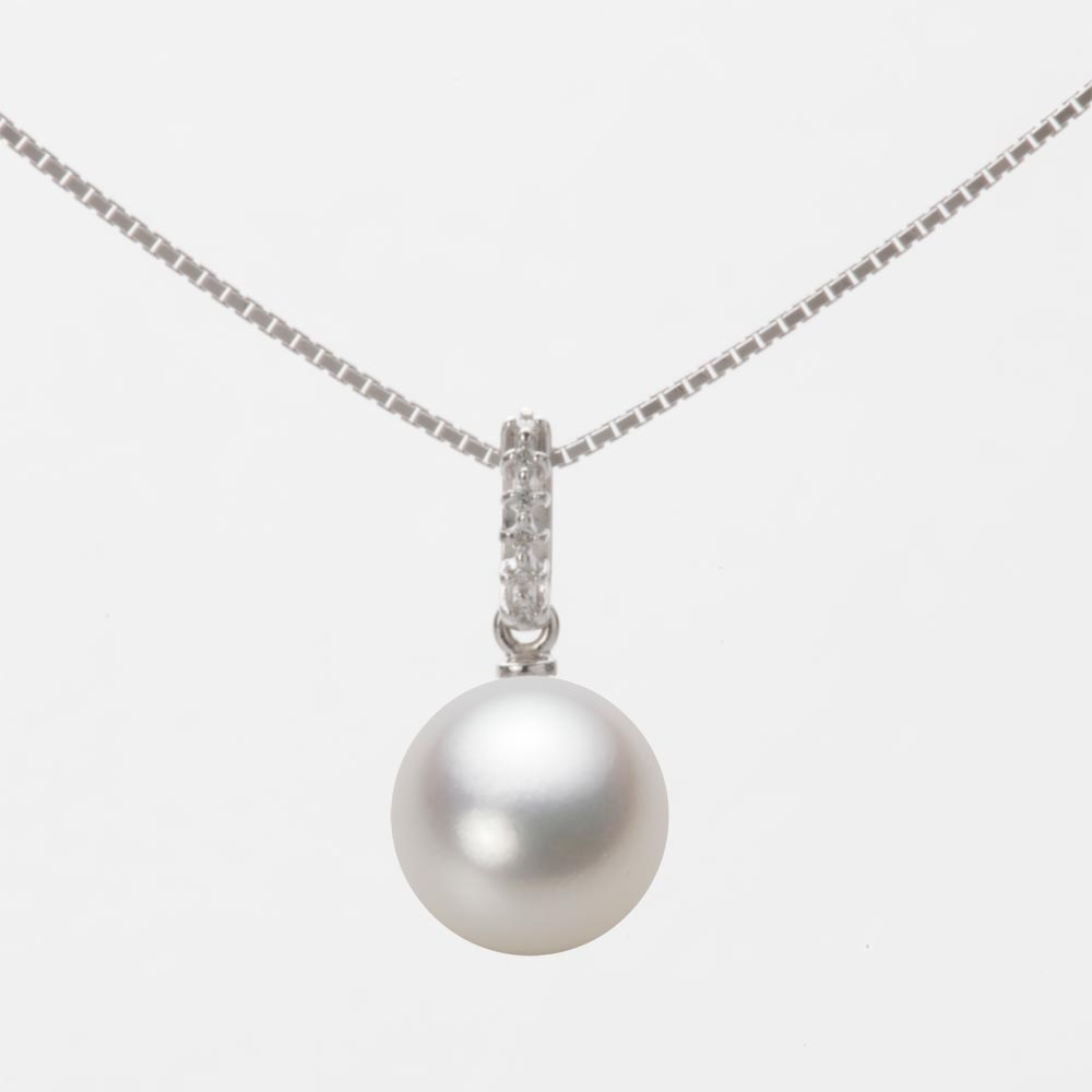 8.5mmアコヤ真珠ペンダント（ナチュラルホワイト）