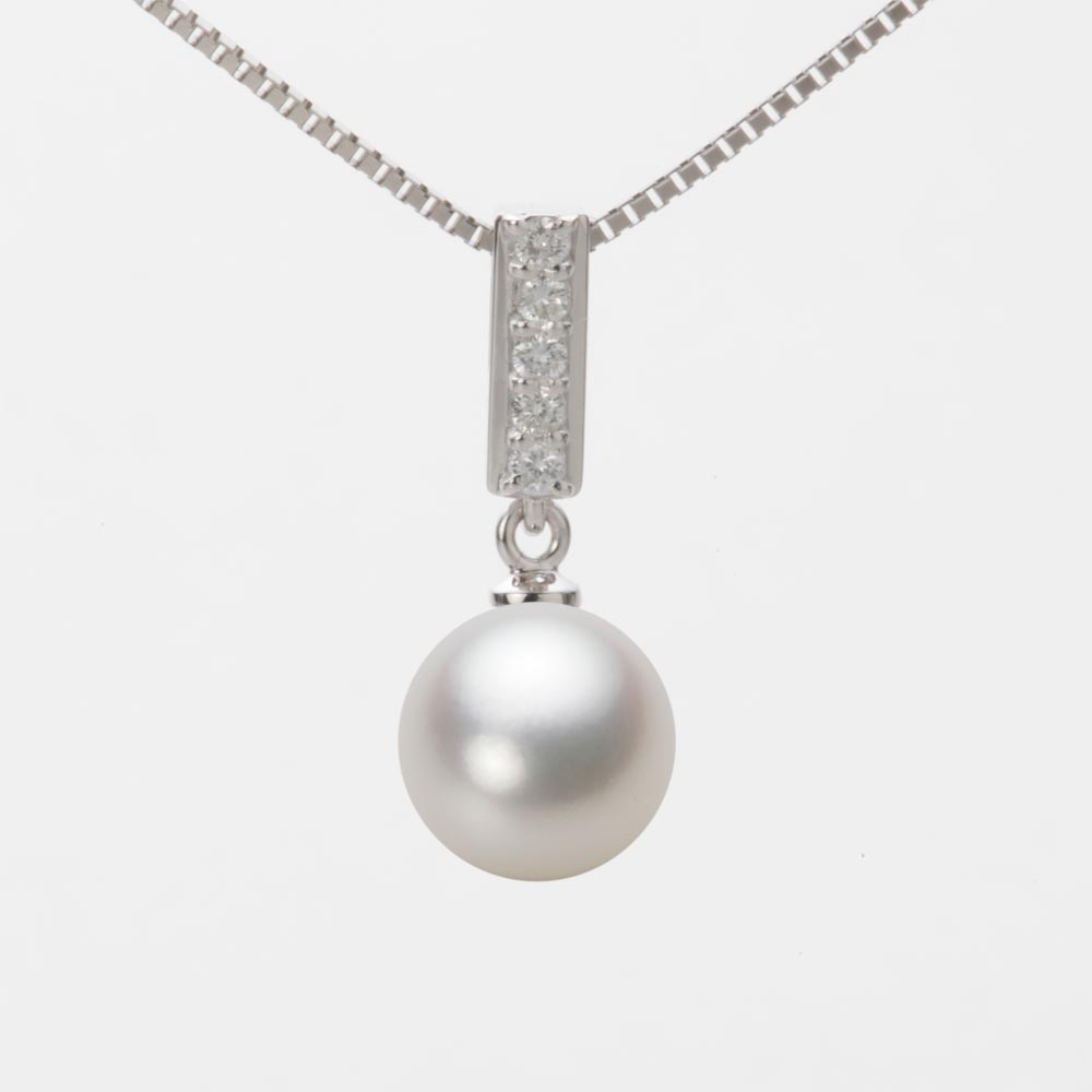 8.5mmアコヤ真珠ペンダント（ナチュラルホワイト）