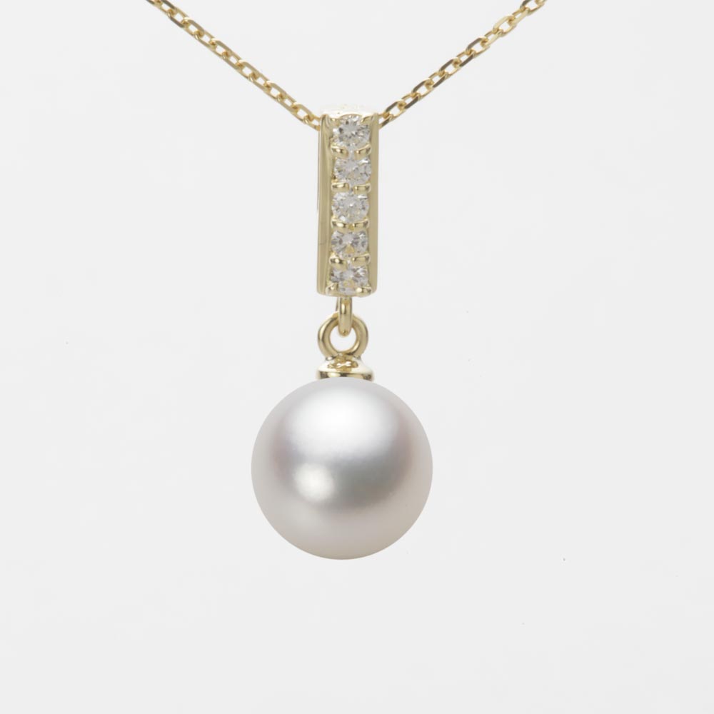 8.5mmアコヤ真珠ペンダント（ナチュラルホワイト）