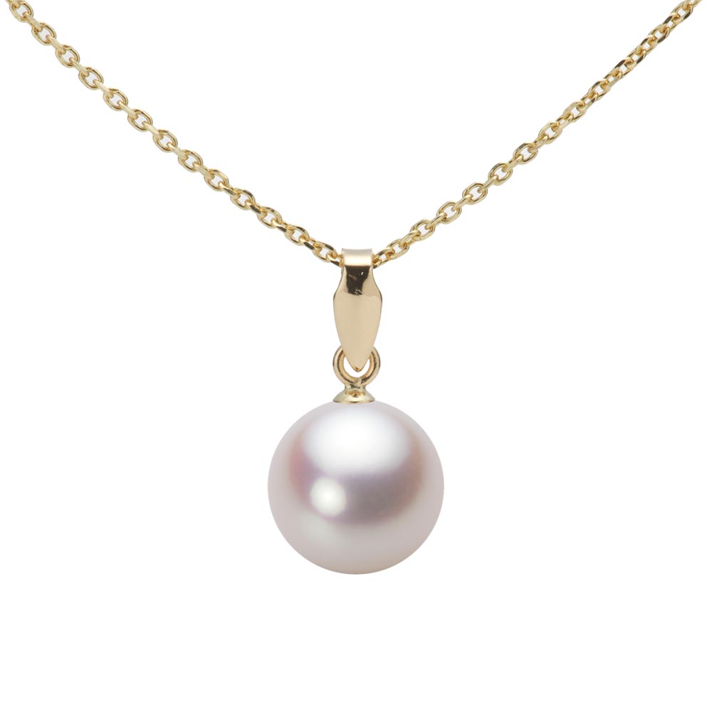 8.5mmアコヤ真珠ペンダント （ホワイトピンク・ロゼ）