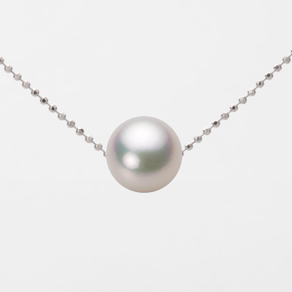 9.0mmアコヤ真珠ペンダント （シャンパンホワイト）