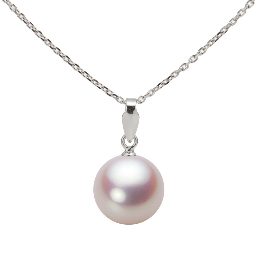 9.0mmアコヤ真珠ペンダント （ホワイトピンク・ロゼ）