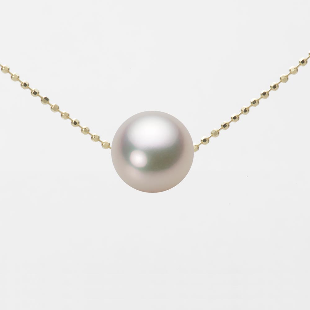 9.0mmアコヤ真珠ペンダント （シャンパンホワイト）