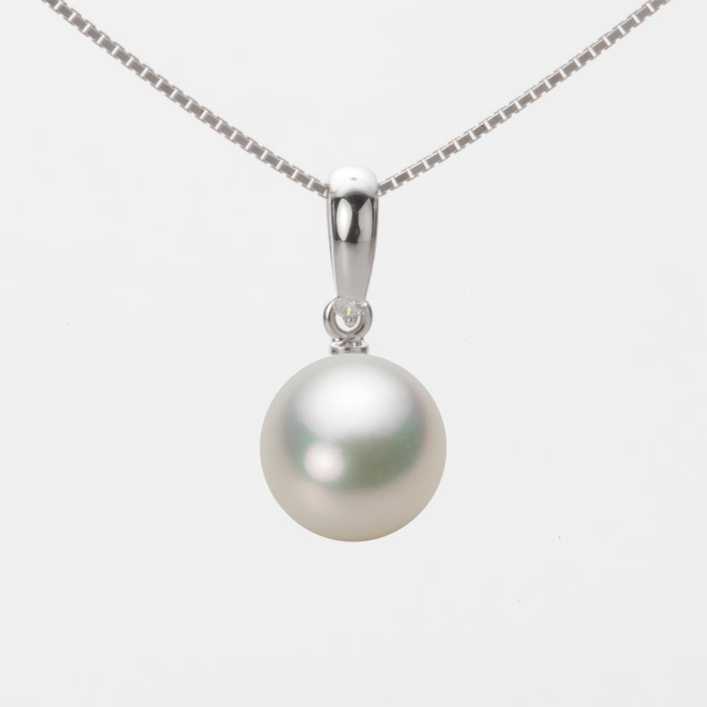 9.0mmアコヤ真珠ペンダント（ナチュラルホワイト）