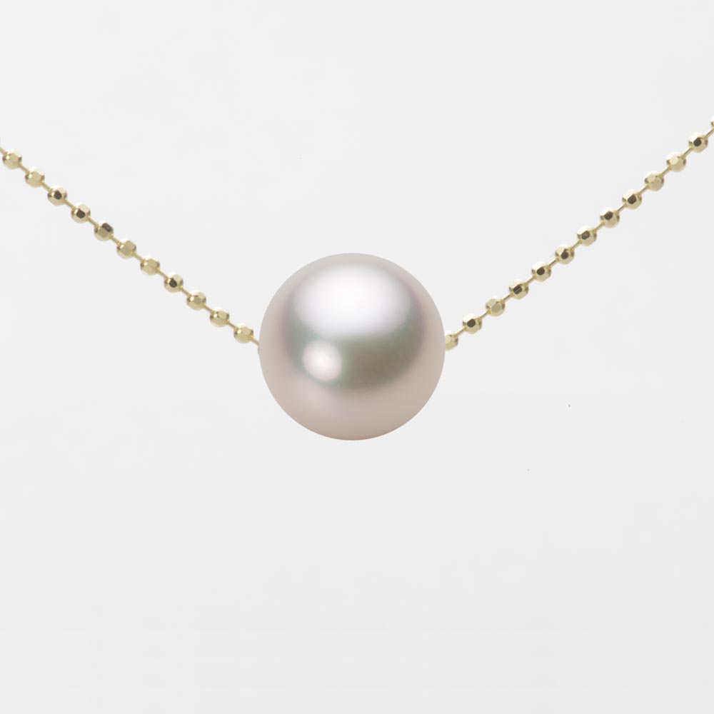 9.0mmアコヤ真珠ペンダント （シャンパンホワイト）