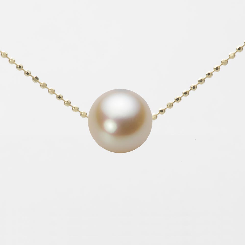 9.0mmアコヤ真珠ペンダント （ナチュラルゴールド）
