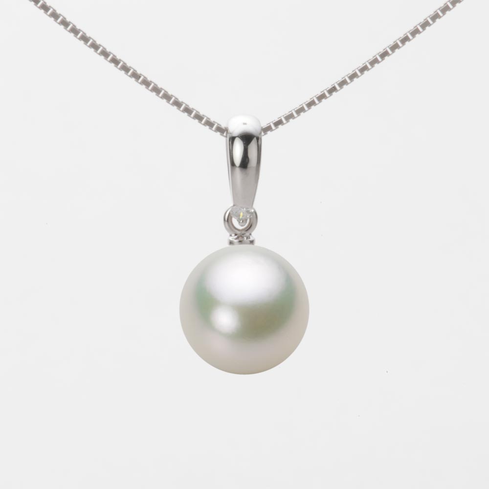 9.0mmアコヤ真珠ペンダント（ナチュラルホワイト）
